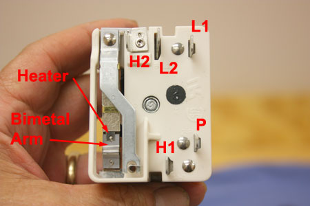 Bimetal Arm and Terminals